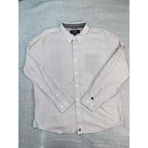 Cody James Western Shirt Mens Large Button Up Patterned Collared Long‎ Sleeve